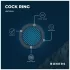 Boners Ergo - silicone cock ring (blue)