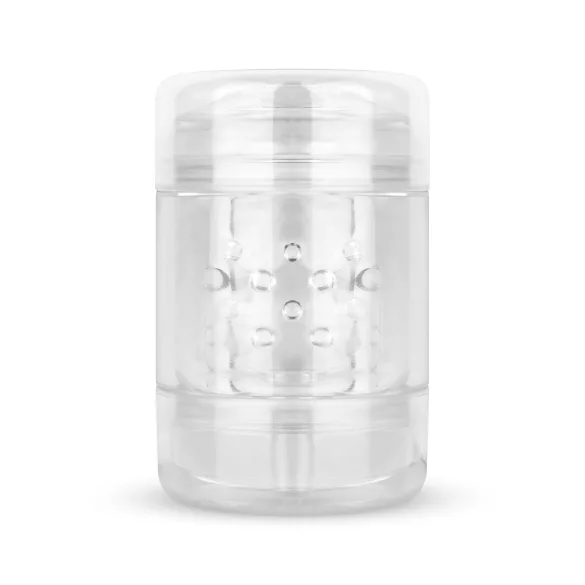 FPPR. - Dual-Ended Masturbator - Vagina & Mouth (Transparent)