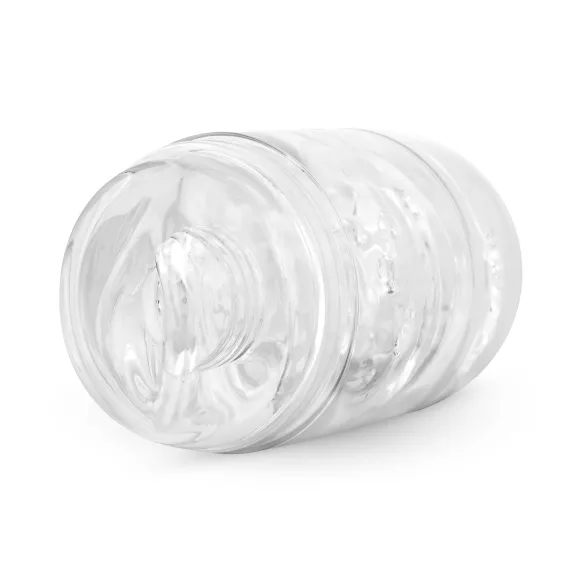 FPPR. - Dual-Ended Masturbator - Vagina & Mouth (Transparent)