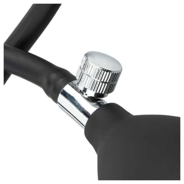 EasyToys - Inflatable Anal Plug (Black)