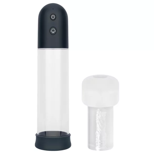 Boners - automatic penis pump masturbator (transparent/black)