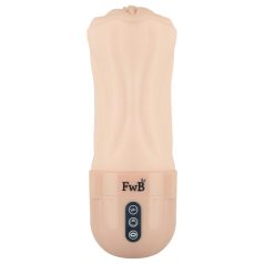   FWB - Lifelike Vibrating & Suction Personal Pleasure Device (Natural)