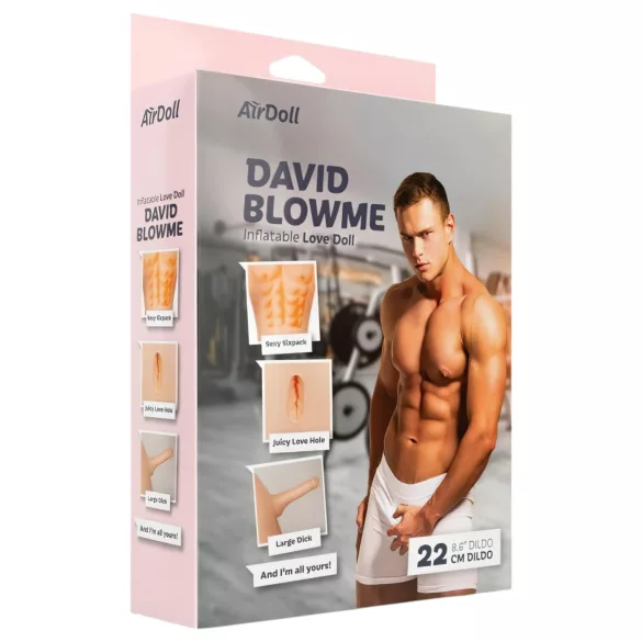 AirDoll David Blowme - Inflatable Male Companion (Natural)