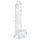 EasyToys - Transparent 17cm Dildo with Balls