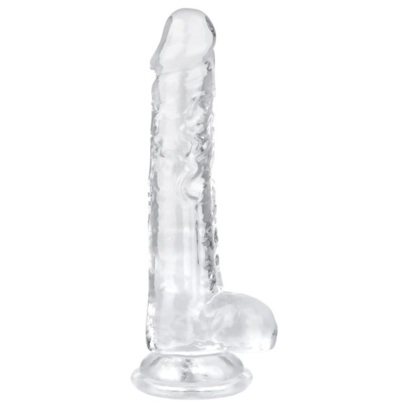 EasyToys - Transparent 17cm Dildo with Balls
