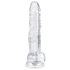 EasyToys - Transparent 17cm Dildo with Balls