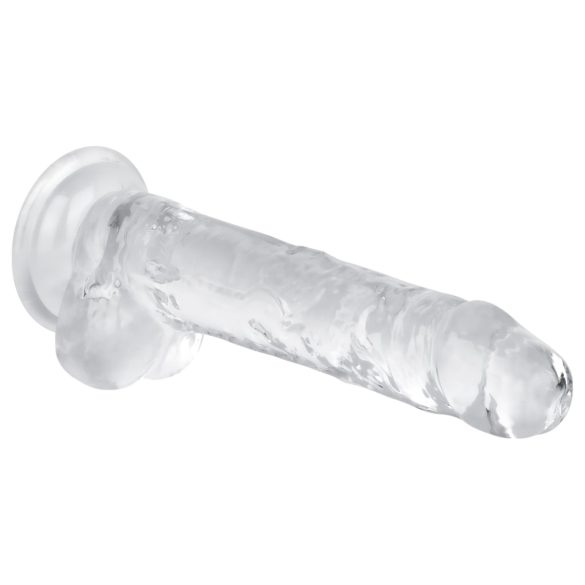 EasyToys - Transparent 17cm Dildo with Balls