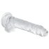 EasyToys - Transparent 17cm Dildo with Balls