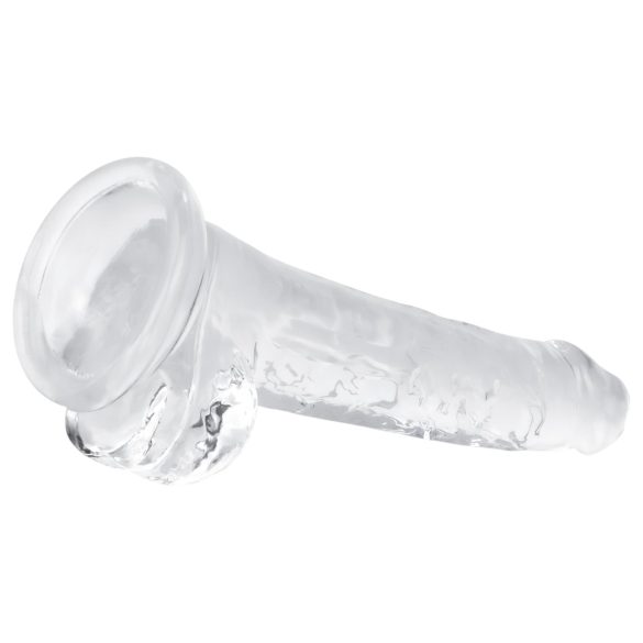 EasyToys - Transparent 17cm Dildo with Balls