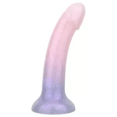 EasyToys Mermaid - glitter dildo - 15 cm (pink)
