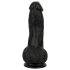 Easytoys - Realistic Black Dildo with Balls - 12 cm