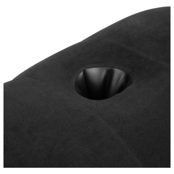 Bedroom Fantasies - Inflatable Pillow with Vibrator Holder (Black)