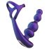 Hueman Stellar Force - Purple Anal Vibrator & Penis Ring Combo