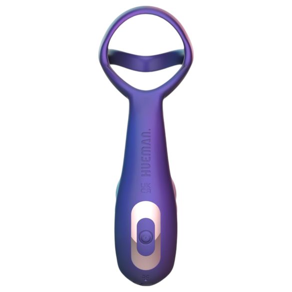 Hueman Stellar Force - Purple Anal Vibrator & Penis Ring Combo