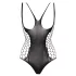 Christine - open teddy (black) - S-L