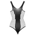 Christine - open teddy (black) - S-L