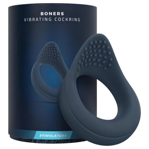Boners - Vibrating Penis Ring (Blue)