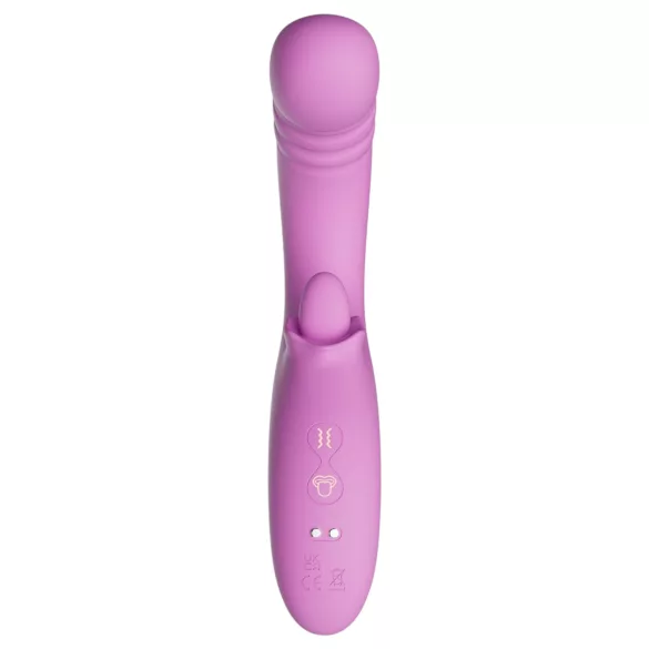 Good Vibes Only - thrusting clitoral vibrator (pink)