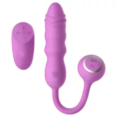   Good Vibes Only - bullet vibrating egg with remote control (pink)