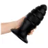 BUTTR Aftershock - giant anal plug (black) - 23 cm