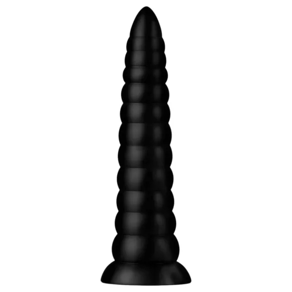 BUTTR Caterpillar - giant anal plug (black) - 29 cm