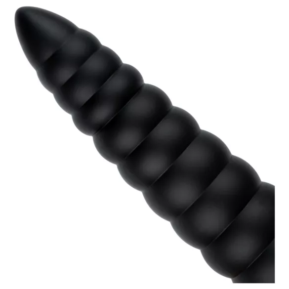 BUTTR Caterpillar - giant anal plug (black) - 29 cm