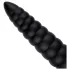 BUTTR Caterpillar - giant anal plug (black) - 29 cm