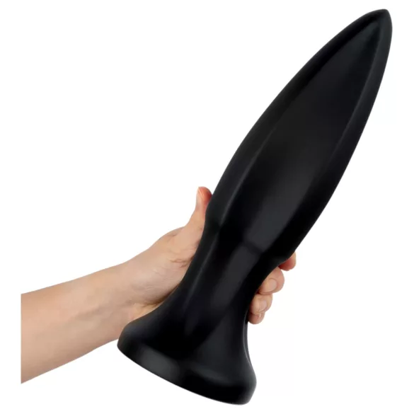 BUTTR Huge Explosive II - giant anal plug (black) - 29 cm
