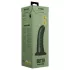 BUTTR Double Ribbed - extra-large ribbed anal plug (black) - 26 cm