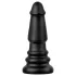 BUTTR Tactical II - giant anal plug (black) - 26 cm