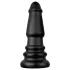 BUTTR Tactical II - giant anal plug (black) - 26 cm