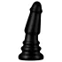 BUTTR Tactical II - giant anal plug (black) - 26 cm