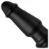 BUTTR Tactical II - giant anal plug (black) - 26 cm