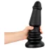 BUTTR Tactical II - giant anal plug (black) - 26 cm