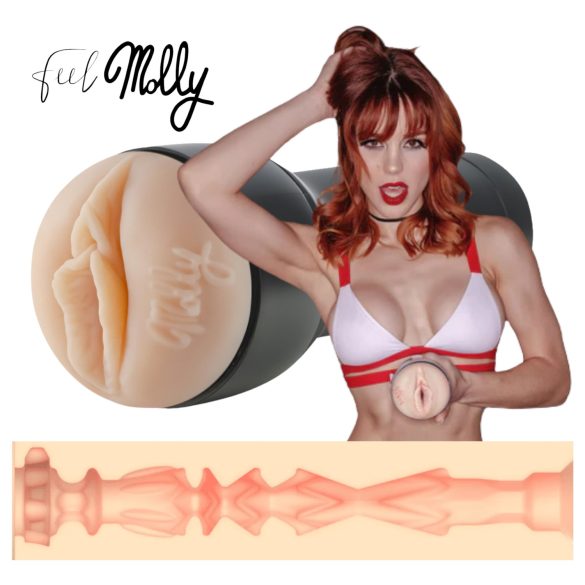 Kiiroo Molly Stewart - PowerBlow Compatible Pleasure Sleeve (Natural)