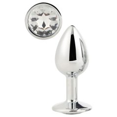 Gleaming Love - Silver Anal Plug