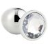 Gleaming Love - Silver Anal Plug