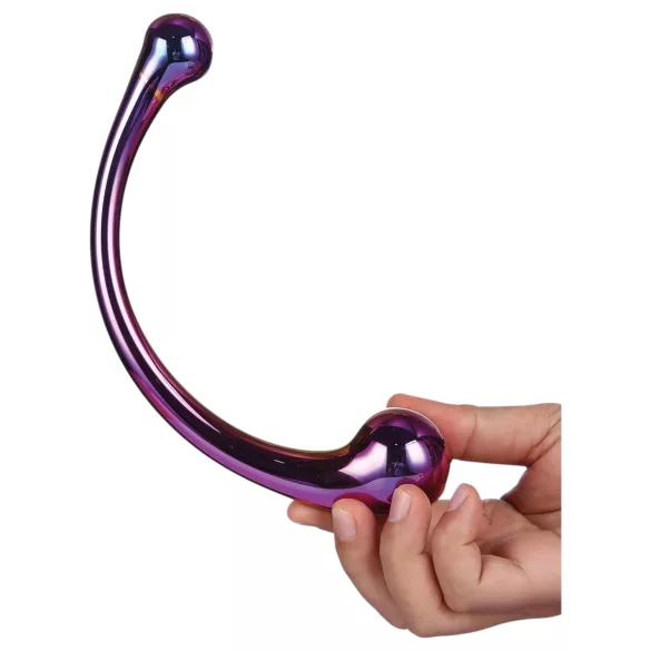 Dreamtoys - Glass Massage Dildo (Purple)
