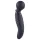 Glam - double‑ended wand vibrator (dark grey)
