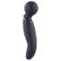 Glam - double‑ended wand vibrator (dark grey)