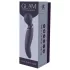 Glam - double‑ended wand vibrator (dark grey)