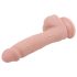 Mr. Dixx 7.6 - Suction Cup Dildo with Testicles - Natural (7.7 inches)