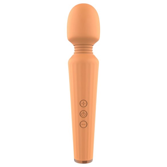 Glam - Rechargeable Massaging Vibrator (Orange)