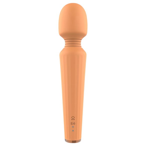 Glam - Rechargeable Massaging Vibrator (Orange)