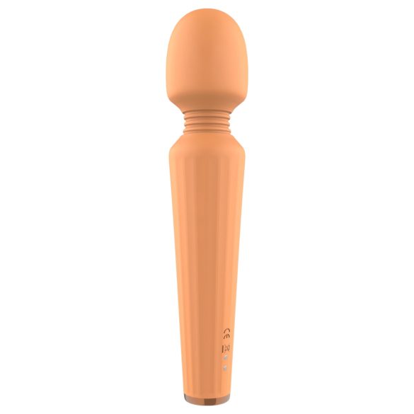 Glam - Rechargeable Massaging Vibrator (Orange)