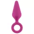 Flirts Pull Plug - Small Pink Anal Plug
