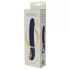 Goddess - heated ribbed vibrator (dark blue)