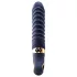 Goddess - heated ribbed vibrator (dark blue)