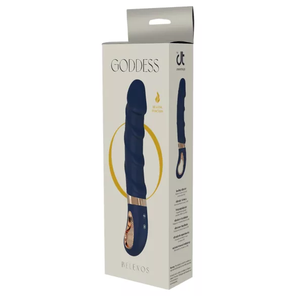 Goddess Belenos - Warming G-Spot Vibrator (Blue)
