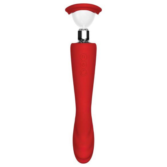 Red Revolution Georgia - G-Spot Vibrator & Intimate Pump (Red)